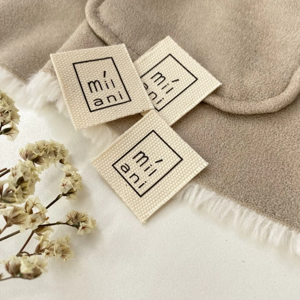 Бирки из натурального хлопка